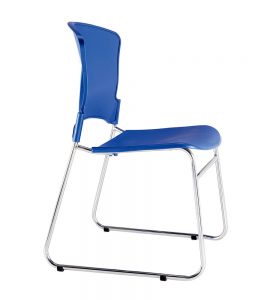 EVA-05C-stacking guest chair-blue